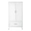 Armoire en métal avec garde-robe, tiroirs et tablette ajustable-613643583-613643580