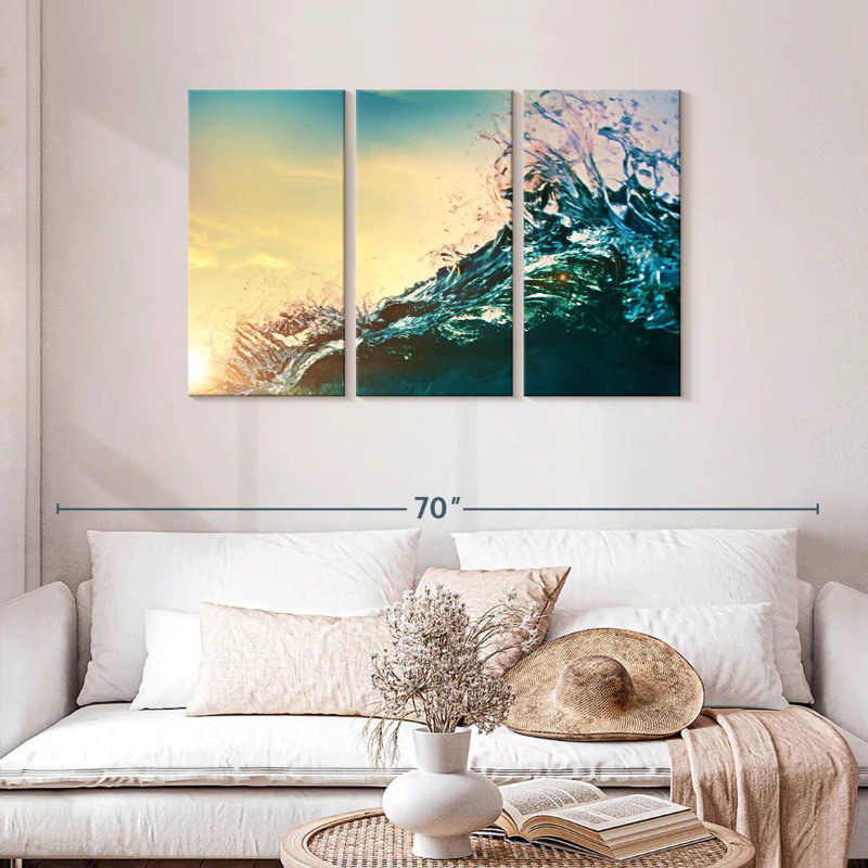 Alvord Retro Wave, 28" H x 45" W