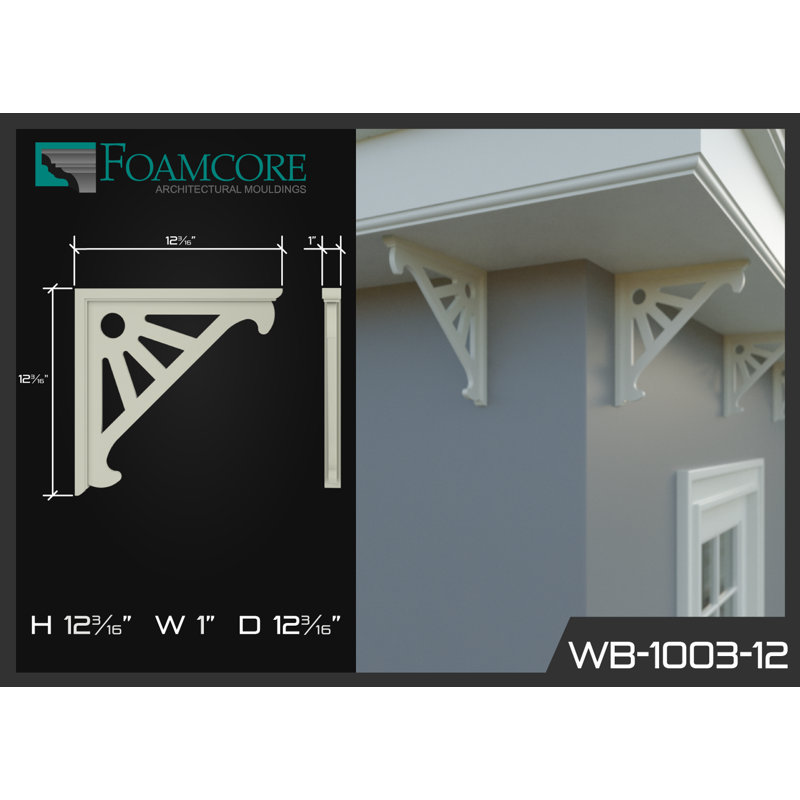 Support 12,2 po x 1 po