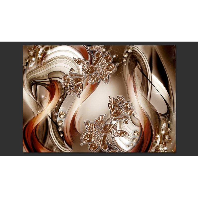 Symphony Brown Wall Mural, 300 cm x 210 cm
