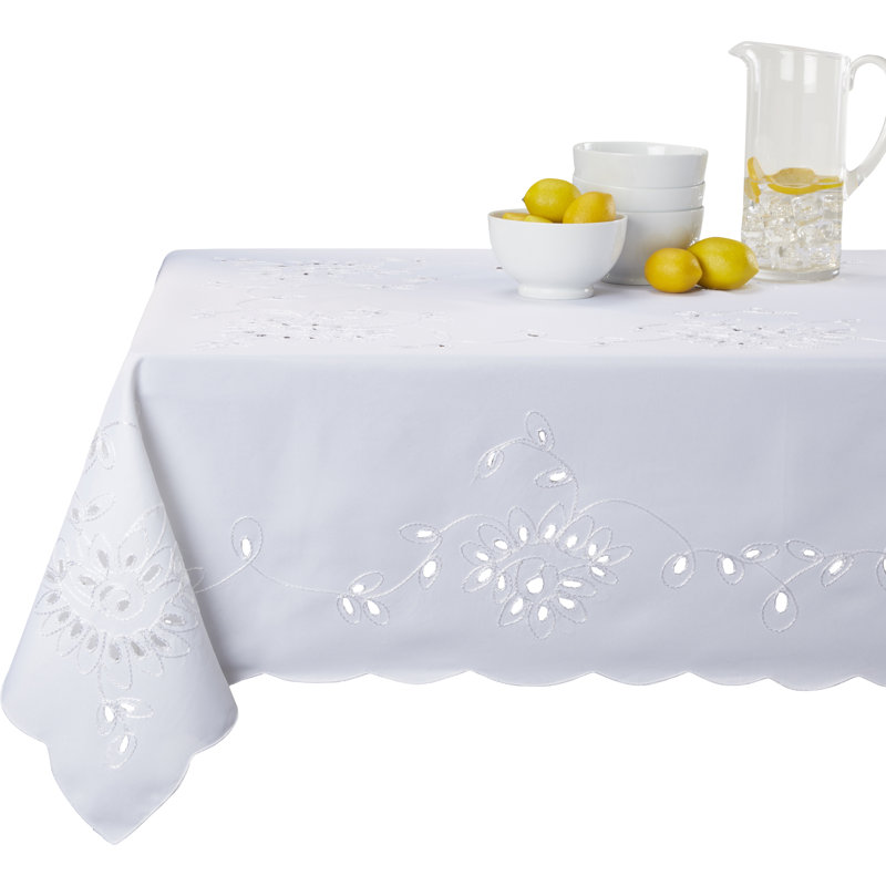Nappe Avery, L 70 po x l 52 po, Blanc