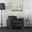 Art mural en verre Winston Porter «Cotton Bouquet 1» par Mary Urban-744555914