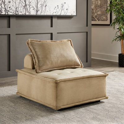 Chaise d'appoint rembourrée Thedford
