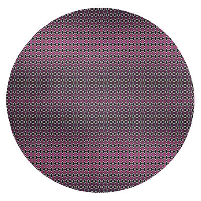 Chenille Geometric Indoor Rug