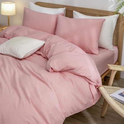 Ensemble de housse de couette 100% coton délavé Bestouch Bestouch