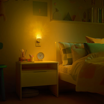 RGB Colour Changing Night Light With Acrylic Decor And Memory Function