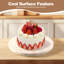 Plateau rond en marbre naturel Guein