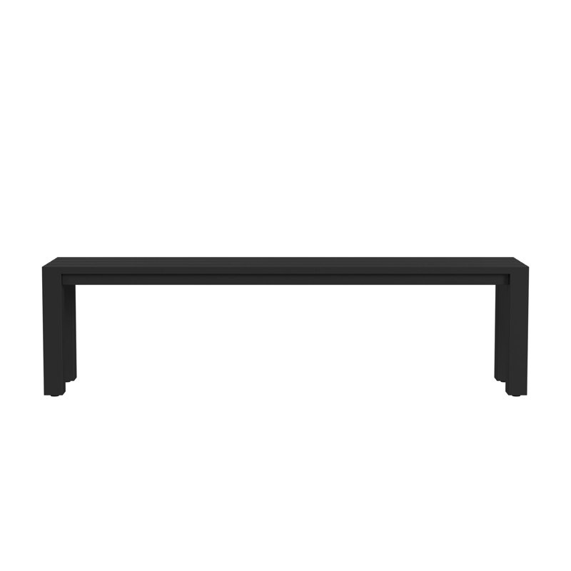 Banc de salle à manger Berala en noir Whistler