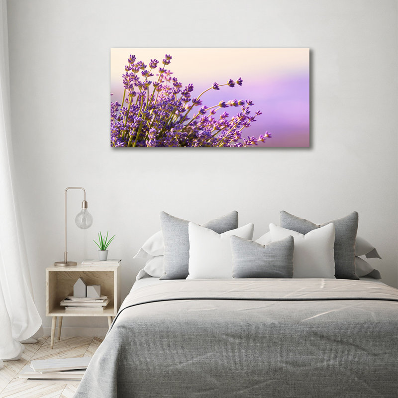 Lavender - No Frame Print, Canvas, 70cm H x 140cm W x 2cm D