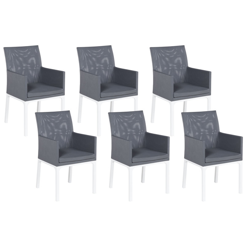 Abdiladif Patio Dining Armchair with Cushion