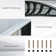 Dakota Fields 200cm W x 96cm D Plastic Cover Retractable Door / Window Awning