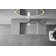 32 in. Wall-Mount or Countertop Bathroom with Classic Square Bowl Solid Surface