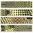 Metamorphosis II, 1940 by Escher - 4 Piece Single Picture Frame Panoramic Print on MDF