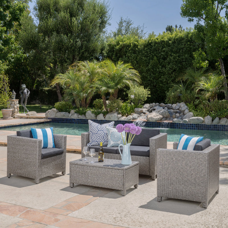 4-Piece, Puerta Set, Black