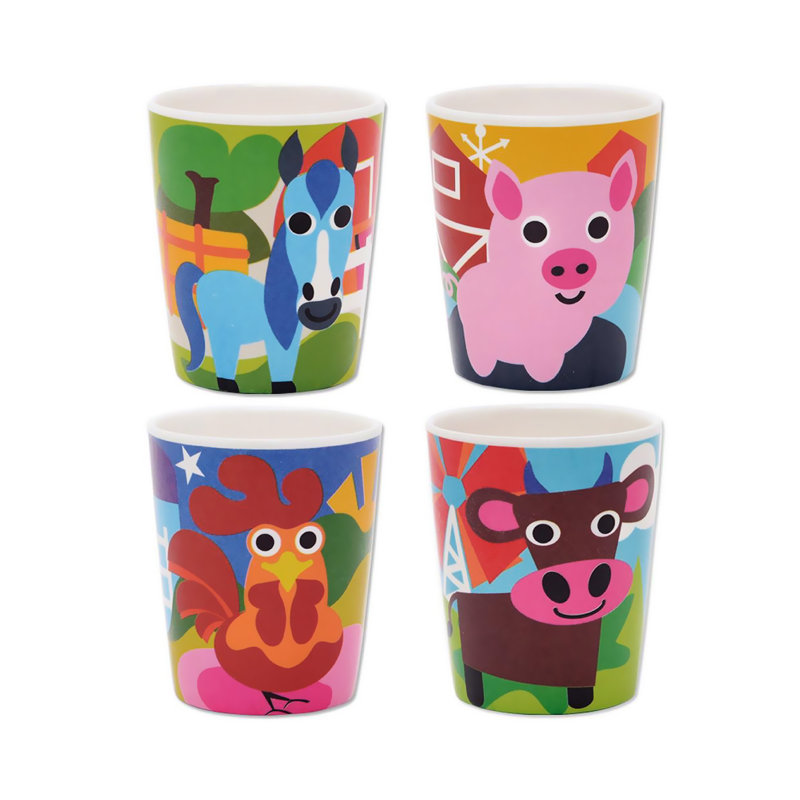 Farm Melamine Juice Cup