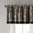 Jacquard Window Valance Black 50x18"-1690758653