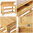 Solid Wood Storage Bench