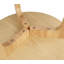 Table d'appoint gigogne en bois à 2 niveaux (noyer, 16 x 16 x 20)-279793798-279793800
