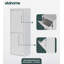 Baras Steel Manual Lift Recycling Bin - 6.6L