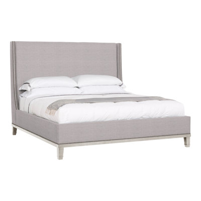 Michael Weiss Solid Wood Wingback Bed