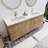 Spring 72" Double Bathroom Vanity Set-90692641