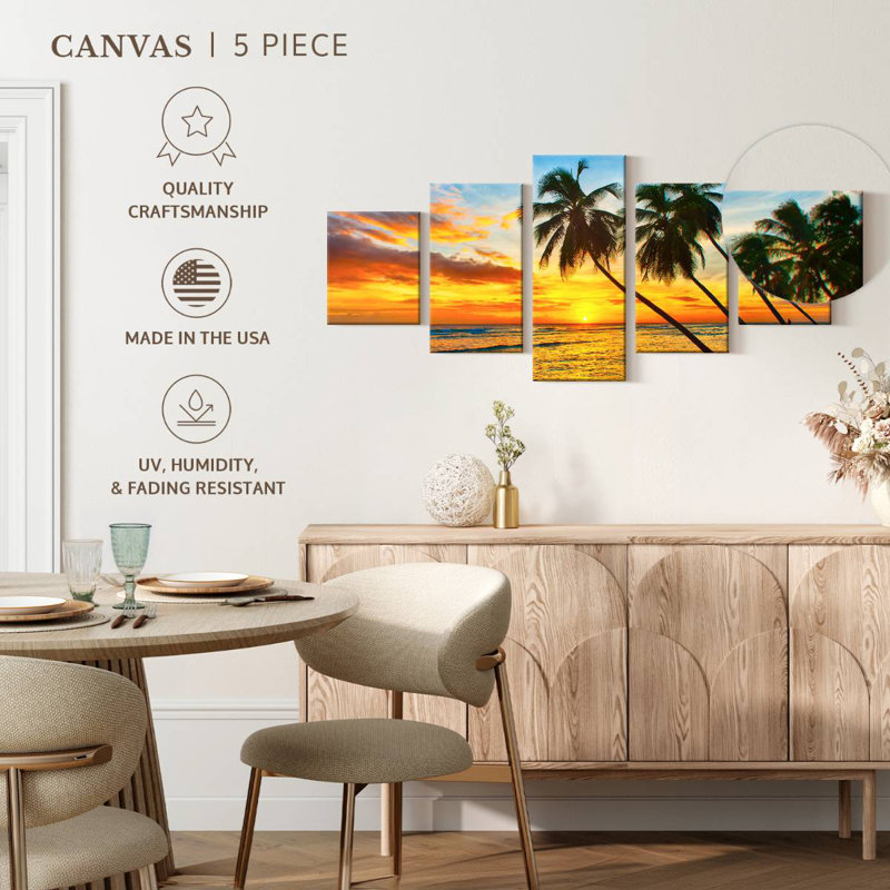 Quiet Barbados Avonna, 30" H x 68" W