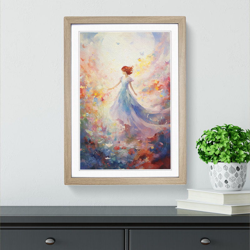 Fairy Colour Field - Framed Print