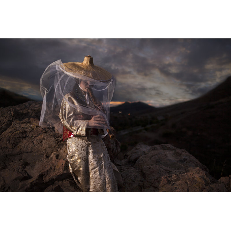 Samurai Woman by Enzo Nguyen@Tercer Ojo Photography - Wrapped Canvas Print, 30cm H x 46cm W