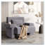 Fauteuil rembourré de 48 po de largeur avec coussin-1821430864