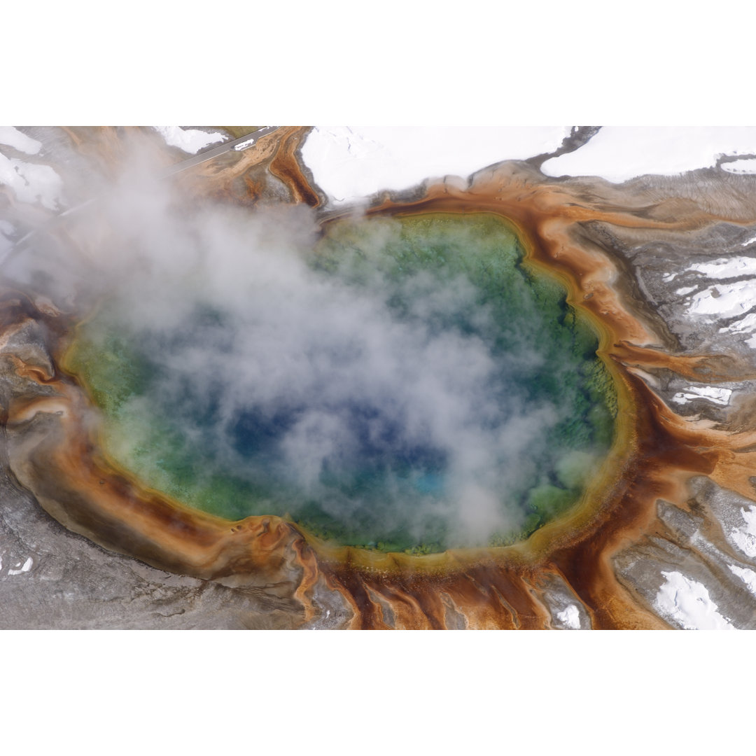 Grand Prismatic Spring von StephanHoerold - Leinwandbild