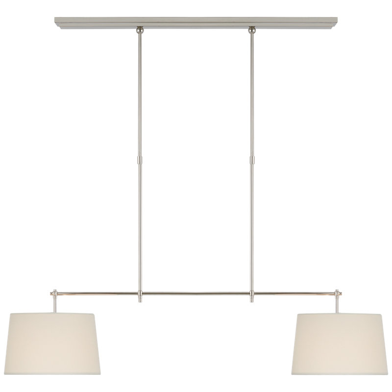 Bryant 2 - Light Chandelier, Polished Nickel