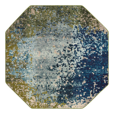 Rizer Washable Abstract Indoor Rug