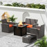 4 - Person Patio Conversation Set with Cushions