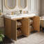Ensemble de meuble-lavabo autoportant 60 po avec surface solide 60 po-1394072157