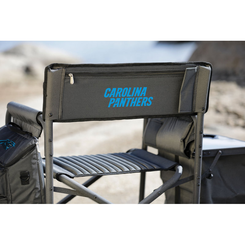 NFL Fusion Camping Chair, Black, Carolina Panthers
