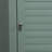 Zal Freestanding Corner Floor Accent Space-Saving Storage Cabinet with Adjustable Shelf-866588718