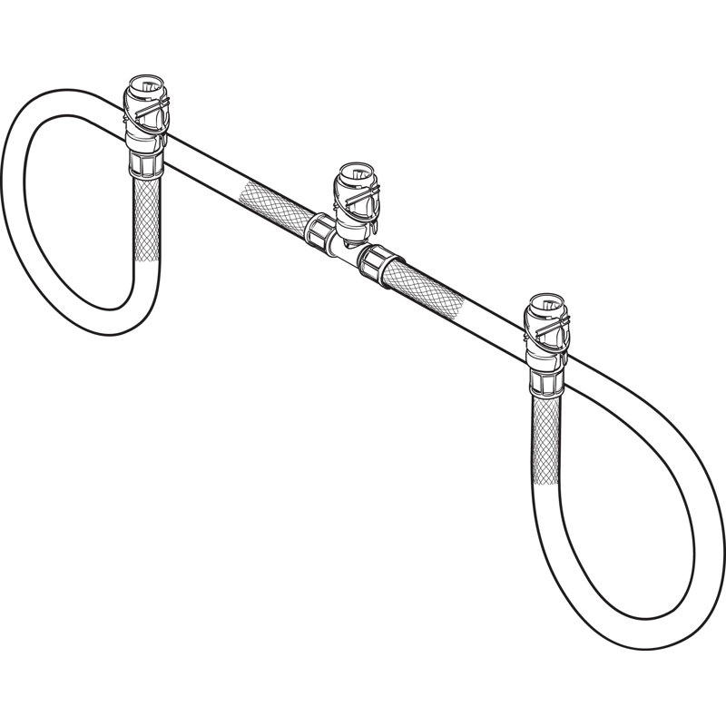 67' Widespread Quick Connect Extender Bathroom / Kitchen Faucet