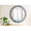 Huldar Glass Flat Wall Mirror
