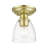 Gunnbjorn 1-Light 14.25" Semi Flush Mount-242081467