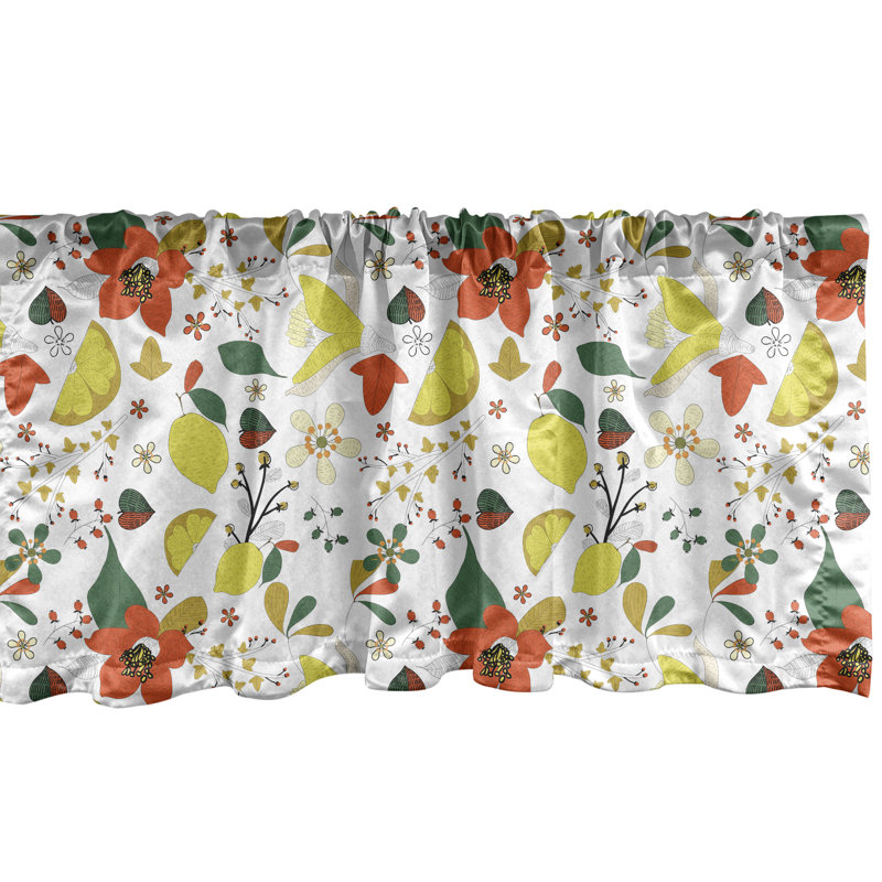 Multicolore cantonnière pastel Ambesonne, L 54 po x L 18 po
