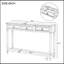 Console Console avec tiroirs pour le vestibule et tiroirs-118038322