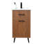 Ensemble de meuble-lavabo simple autoportant 18 po Modern