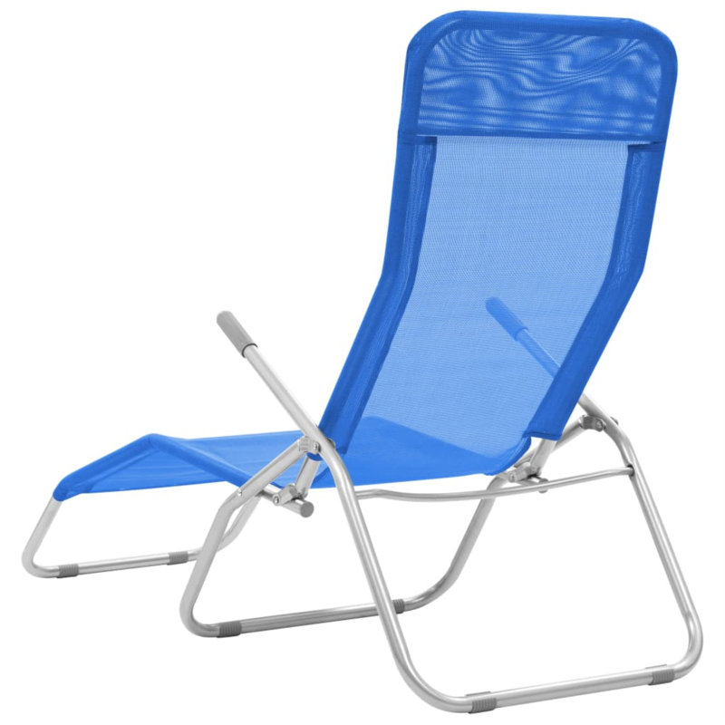 Dicha Reclining Deck Chair, Blue