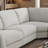 Modern Style Wedge Chaise Sectional-739404709