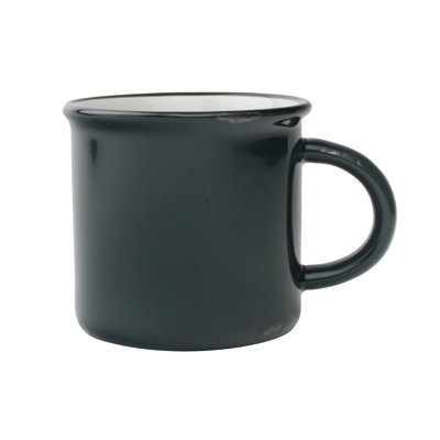 Tinware Stoneware Coffee Mug