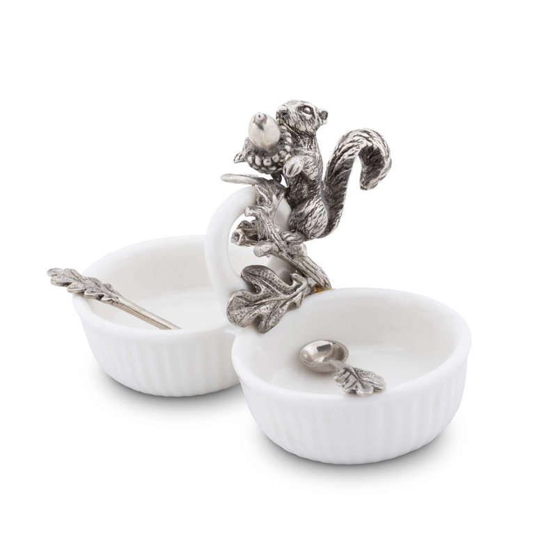 Woodland Creatures Salt Cellar Set