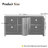 Winette 60" W Mid Century Modern Sideboard with Scalloped Doors-976256480