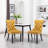 Belmont Button-Tufted Velvet Dining Chair – Premium Fabric & Solid Oak Frame-816771662-819235530-816771663