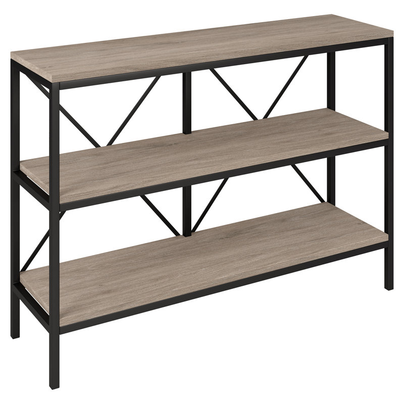 Kira Console Table, 30" H x 42" W x 11.75" D, Gray