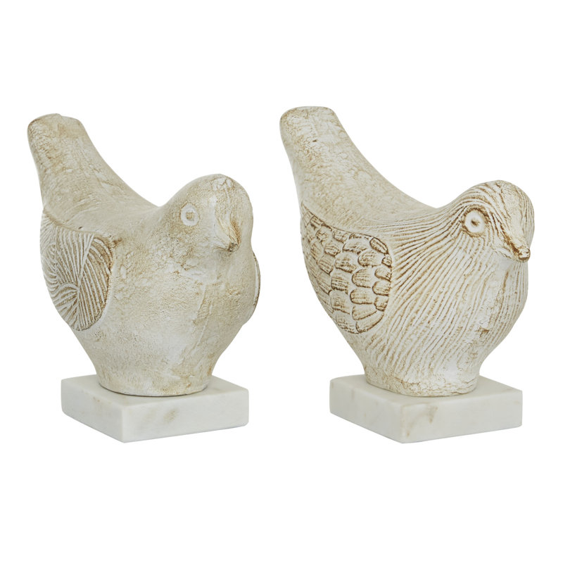 Aeleigh Animals Figurines & Sculptures, White